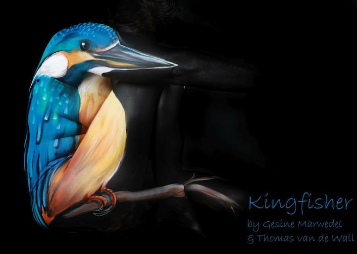 bodyart-kingfisher
