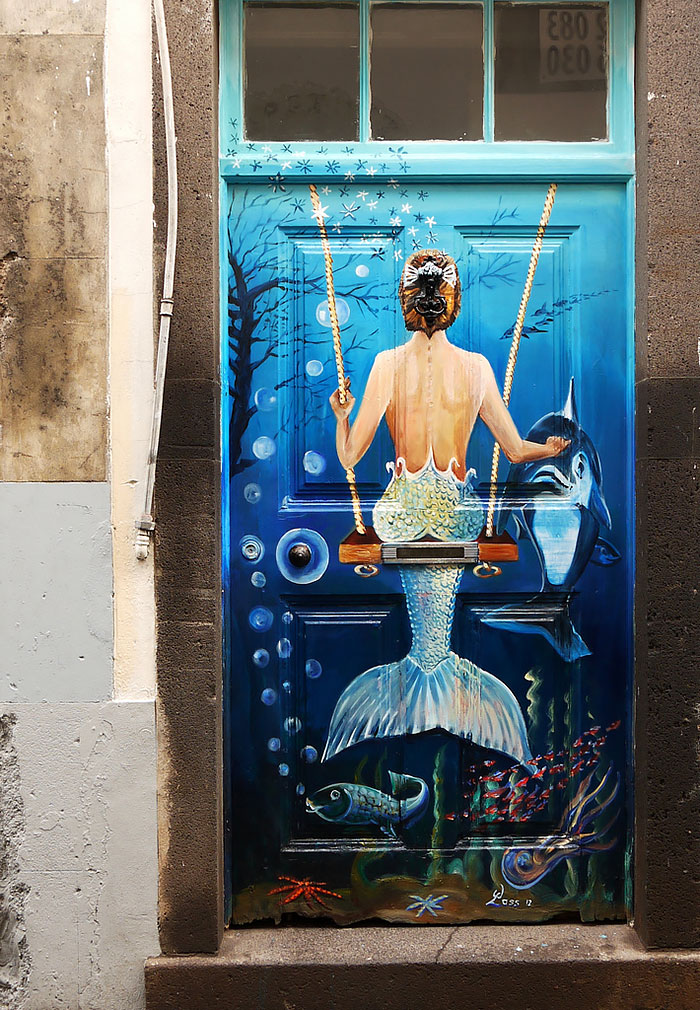 25 amazing doors Funchal, Madeira, Portugal
